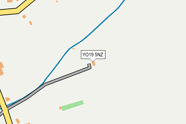 YO19 5NZ map - OS OpenMap – Local (Ordnance Survey)
