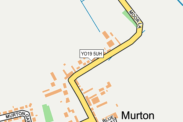 YO19 5UH map - OS OpenMap – Local (Ordnance Survey)