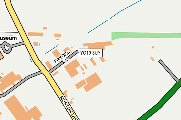 YO19 5UY map - OS OpenMap – Local (Ordnance Survey)