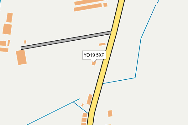 YO19 5XP map - OS OpenMap – Local (Ordnance Survey)