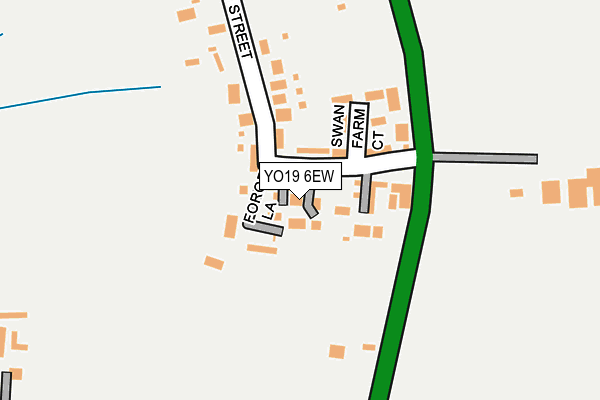 YO19 6EW map - OS OpenMap – Local (Ordnance Survey)