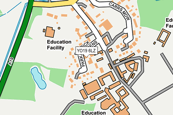 Map of WAKELODGE LIMITED at local scale