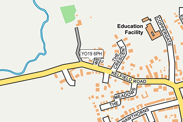 YO19 6PH map - OS OpenMap – Local (Ordnance Survey)