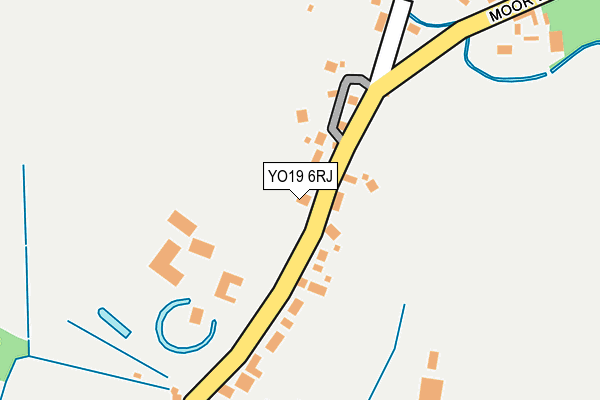 YO19 6RJ map - OS OpenMap – Local (Ordnance Survey)