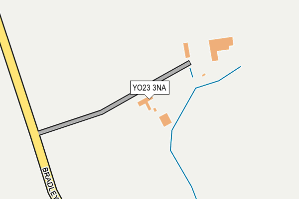 YO23 3NA map - OS OpenMap – Local (Ordnance Survey)
