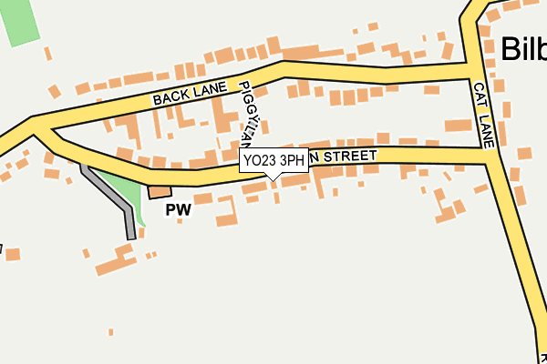 YO23 3PH map - OS OpenMap – Local (Ordnance Survey)