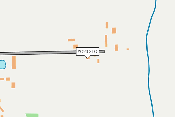 YO23 3TQ map - OS OpenMap – Local (Ordnance Survey)