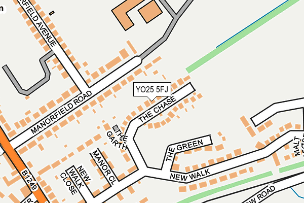 Map of KIRSTY EDMOND LTD at local scale