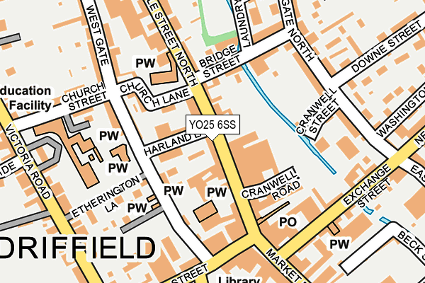 Map of SKJ PROPERTY SERVICES (SCARBOROUGH) LIMITED at local scale