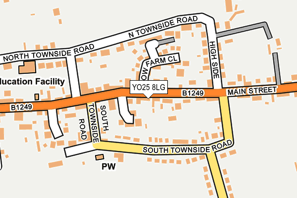 Map of BARRY CLARK PLUMBING & HEATING LIMITED at local scale