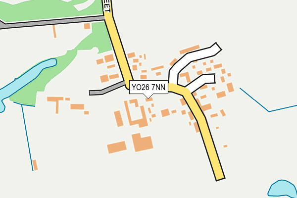 YO26 7NN map - OS OpenMap – Local (Ordnance Survey)