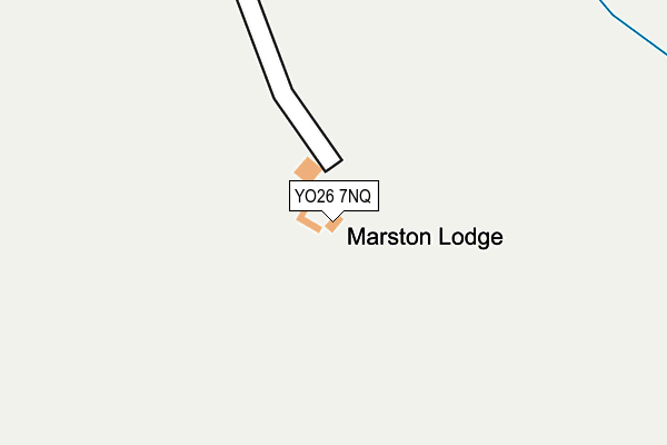 YO26 7NQ map - OS OpenMap – Local (Ordnance Survey)