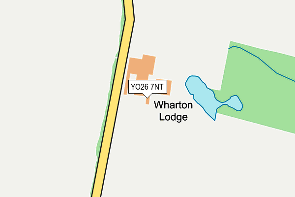 YO26 7NT map - OS OpenMap – Local (Ordnance Survey)