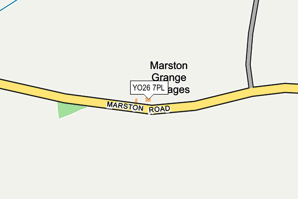 YO26 7PL map - OS OpenMap – Local (Ordnance Survey)