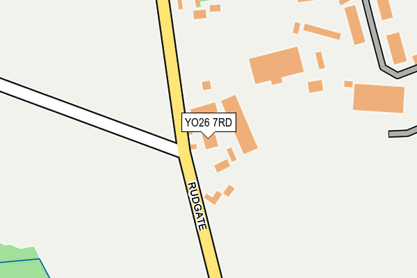 YO26 7RD map - OS OpenMap – Local (Ordnance Survey)