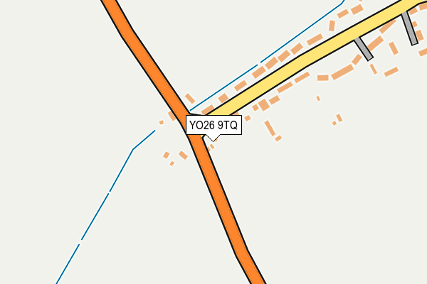 YO26 9TQ map - OS OpenMap – Local (Ordnance Survey)