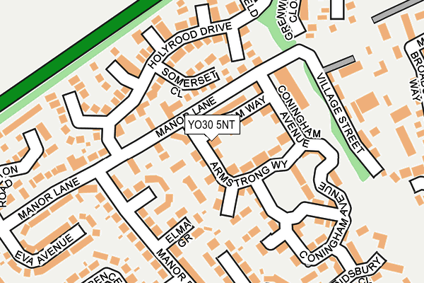 YO30 5NT map - OS OpenMap – Local (Ordnance Survey)
