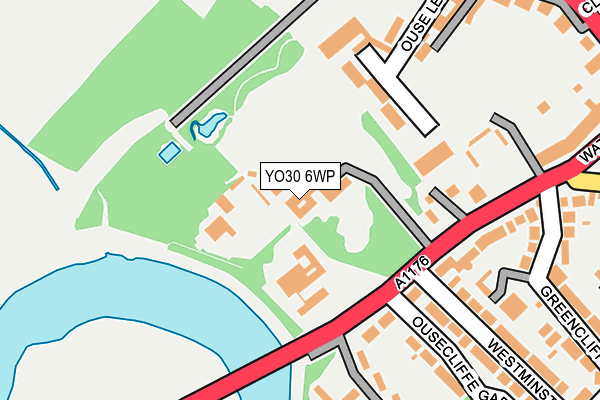 YO30 6WP map - OS OpenMap – Local (Ordnance Survey)