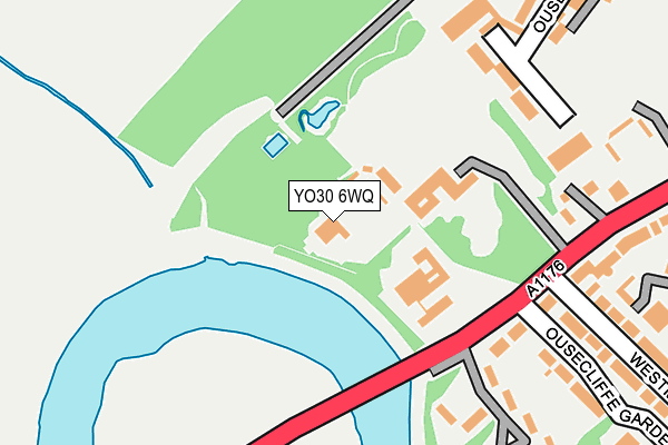 YO30 6WQ map - OS OpenMap – Local (Ordnance Survey)