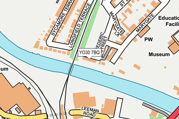 YO30 7BQ map - OS OpenMap – Local (Ordnance Survey)