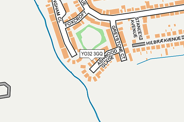 YO32 3GQ map - OS OpenMap – Local (Ordnance Survey)