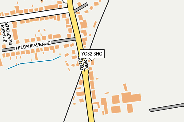 YO32 3HQ map - OS OpenMap – Local (Ordnance Survey)