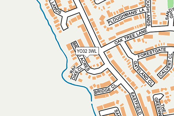 Map of RYEDALE MASONRY LTD. at local scale