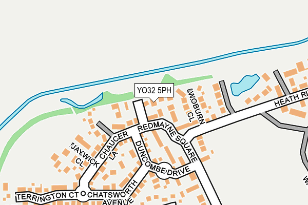 YO32 5PH map - OS OpenMap – Local (Ordnance Survey)
