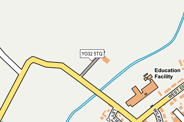YO32 5TQ map - OS OpenMap – Local (Ordnance Survey)