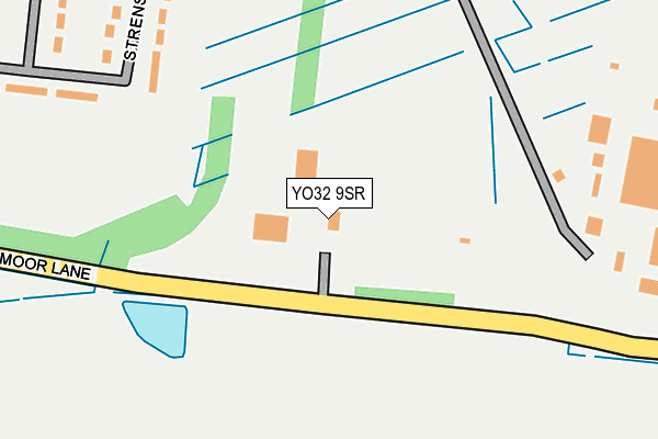 YO32 9SR map - OS OpenMap – Local (Ordnance Survey)