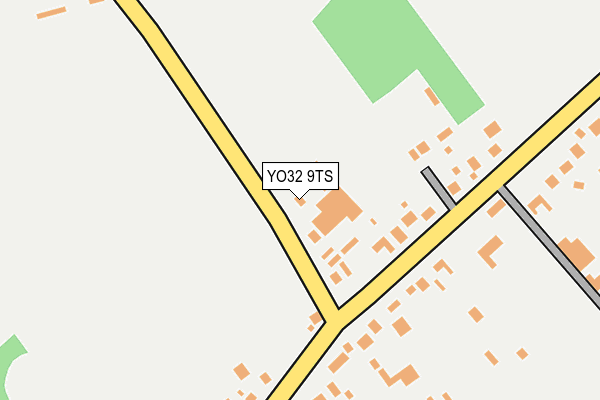 YO32 9TS map - OS OpenMap – Local (Ordnance Survey)