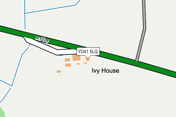 YO41 5LQ map - OS OpenMap – Local (Ordnance Survey)