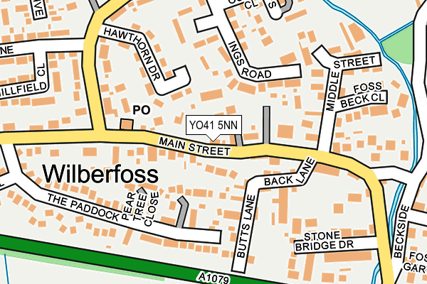 Map of ODDFELLOWS ARMS WFOSS LTD at local scale