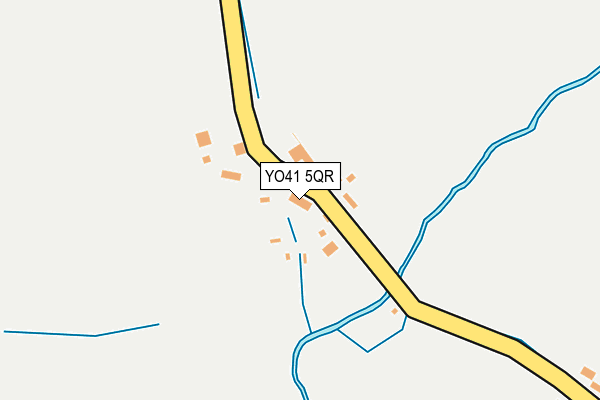 YO41 5QR map - OS OpenMap – Local (Ordnance Survey)