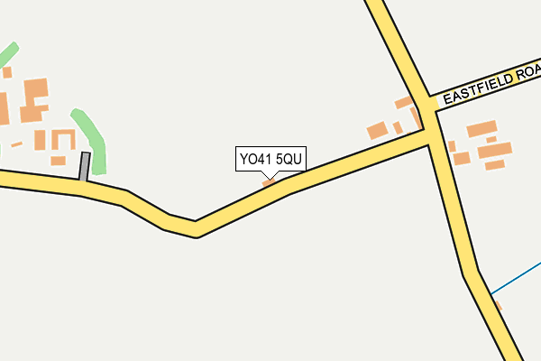 YO41 5QU map - OS OpenMap – Local (Ordnance Survey)
