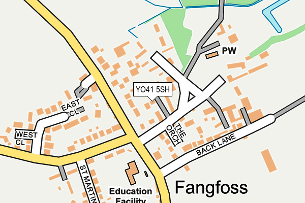 Map of NO 6 HAIRDRESSING LIMITED at local scale