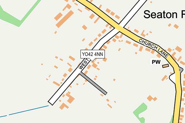 YO42 4NN map - OS OpenMap – Local (Ordnance Survey)