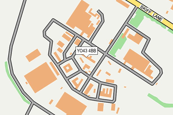 Map of MOTO25 LTD at local scale