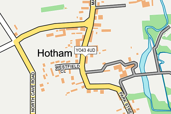 Map of HOTHAM SERVICES LIMITED at local scale