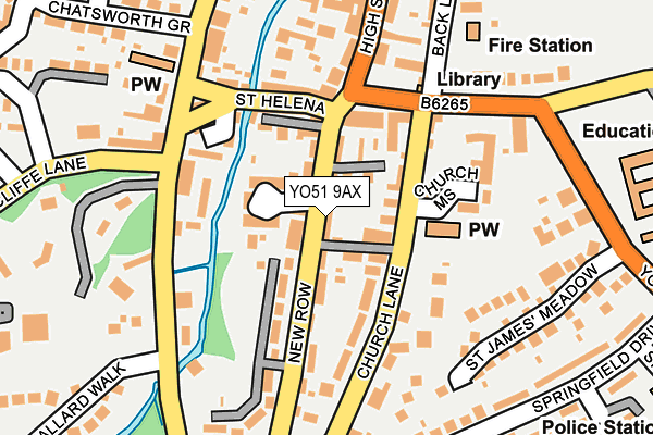 Map of BOROUGHBRIDGE HIGH STREET MANAGEMENT LTD at local scale