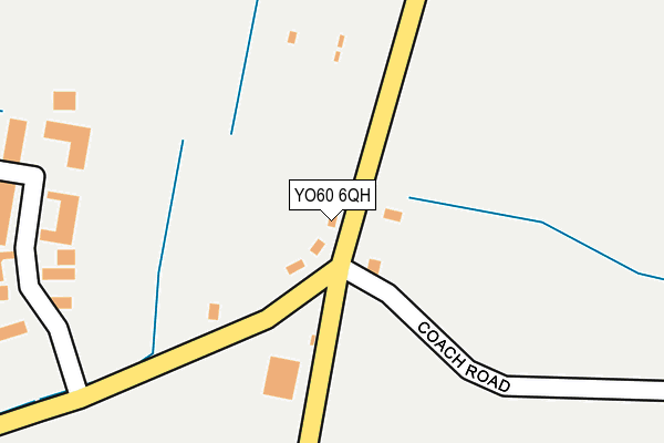 YO60 6QH map - OS OpenMap – Local (Ordnance Survey)