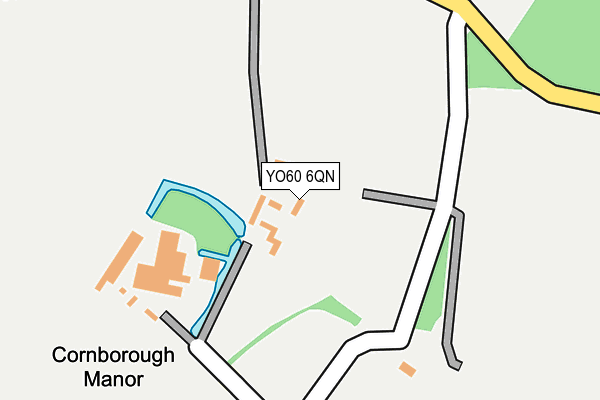 YO60 6QN map - OS OpenMap – Local (Ordnance Survey)