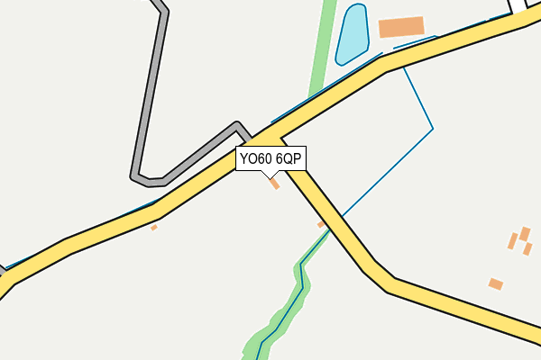 YO60 6QP map - OS OpenMap – Local (Ordnance Survey)