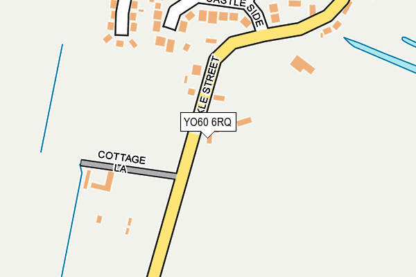 YO60 6RQ map - OS OpenMap – Local (Ordnance Survey)