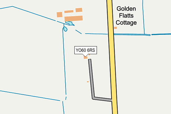 YO60 6RS map - OS OpenMap – Local (Ordnance Survey)