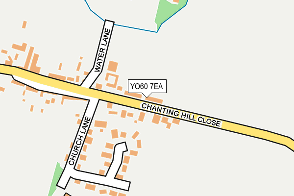 YO60 7EA map - OS OpenMap – Local (Ordnance Survey)