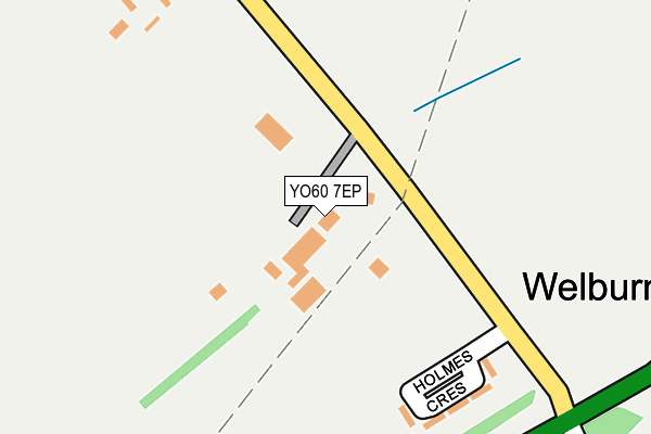 YO60 7EP map - OS OpenMap – Local (Ordnance Survey)