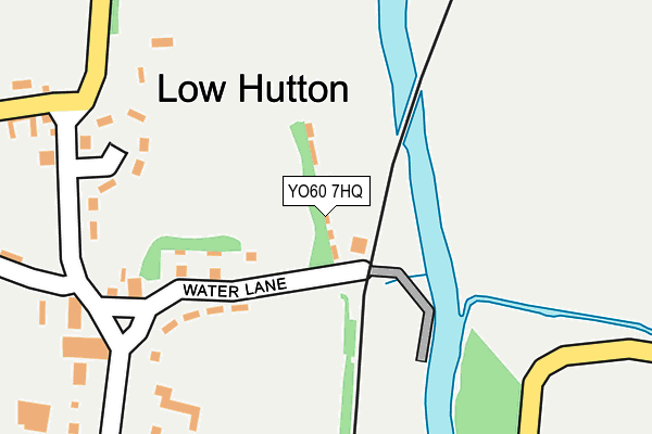 YO60 7HQ map - OS OpenMap – Local (Ordnance Survey)