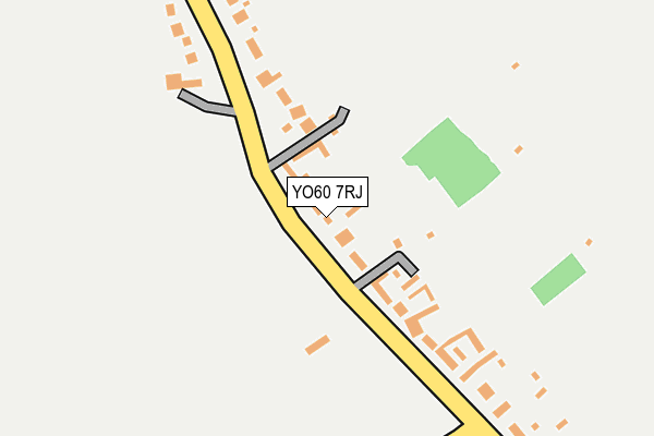 YO60 7RJ map - OS OpenMap – Local (Ordnance Survey)