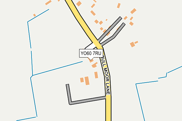 YO60 7RU map - OS OpenMap – Local (Ordnance Survey)